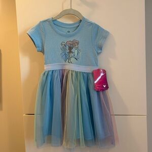 NWT Disney Princess Blue Tulle Dress 3T